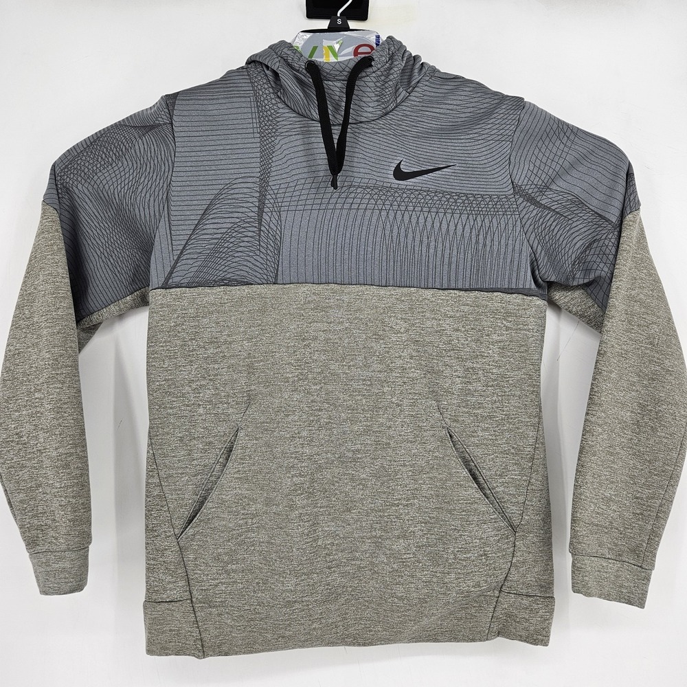 Nike Hoodie Mens Medium Sportswear Therma Fleece Pullover‎ BV2752 AOP